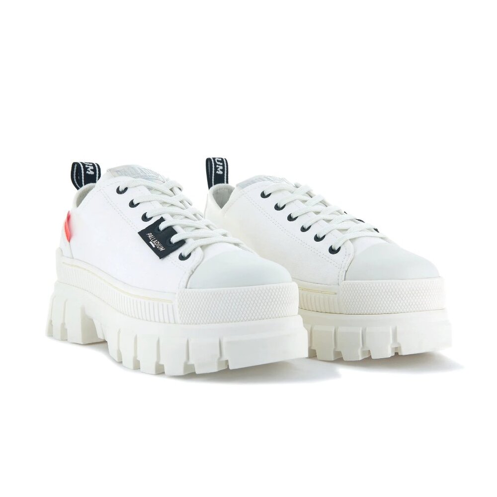Palladium Revolt Lo TX Sneakers Star White Size 11  Women's Chunky Sole
